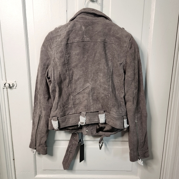 NWT BLANKNYC REAL SUEDE JACKET XS - Picture 7 of 8